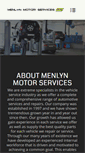 Mobile Screenshot of menlynmotorservices.co.za